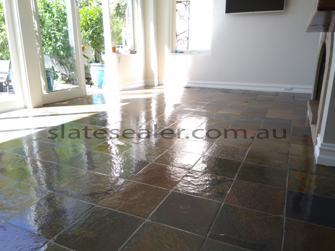  Cremorne Slatestone floor polishing and sealing