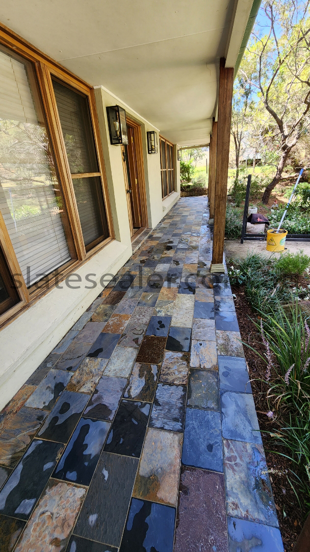  Red Hill after breathable Slatestone sealer