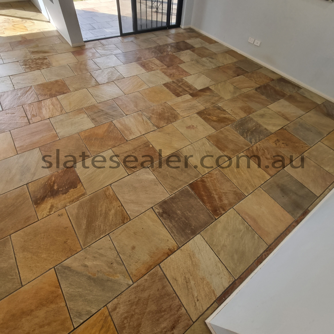  Richmond brown Slatestone sealed floor