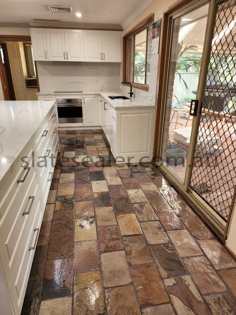  Darlington kitchen Slatestone sealing floor tile