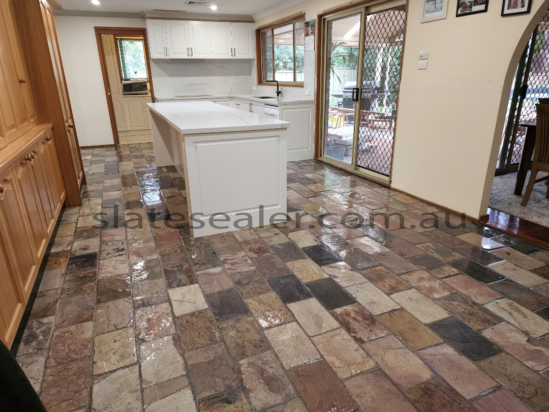  Kings Park kitchen sealing Slatestone tiles