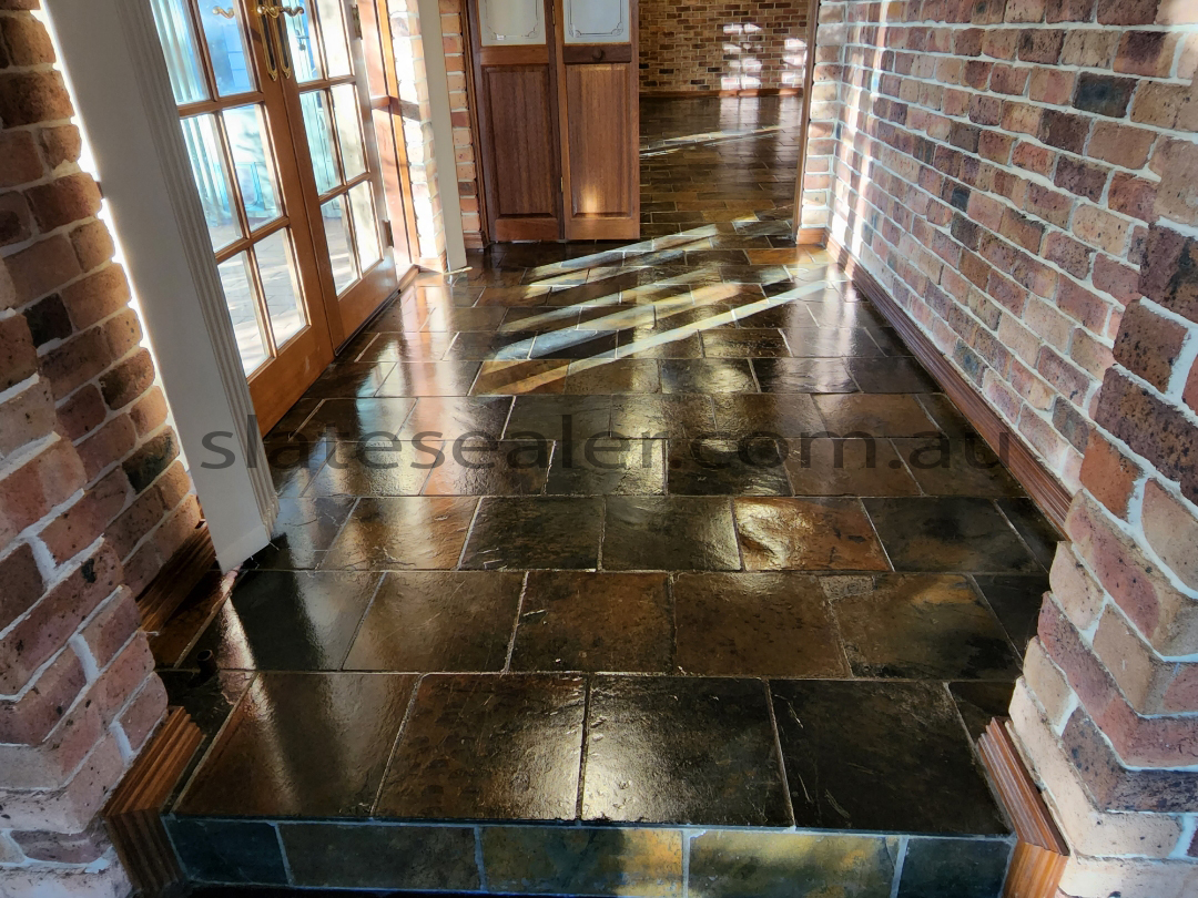 seal Slatestone floor